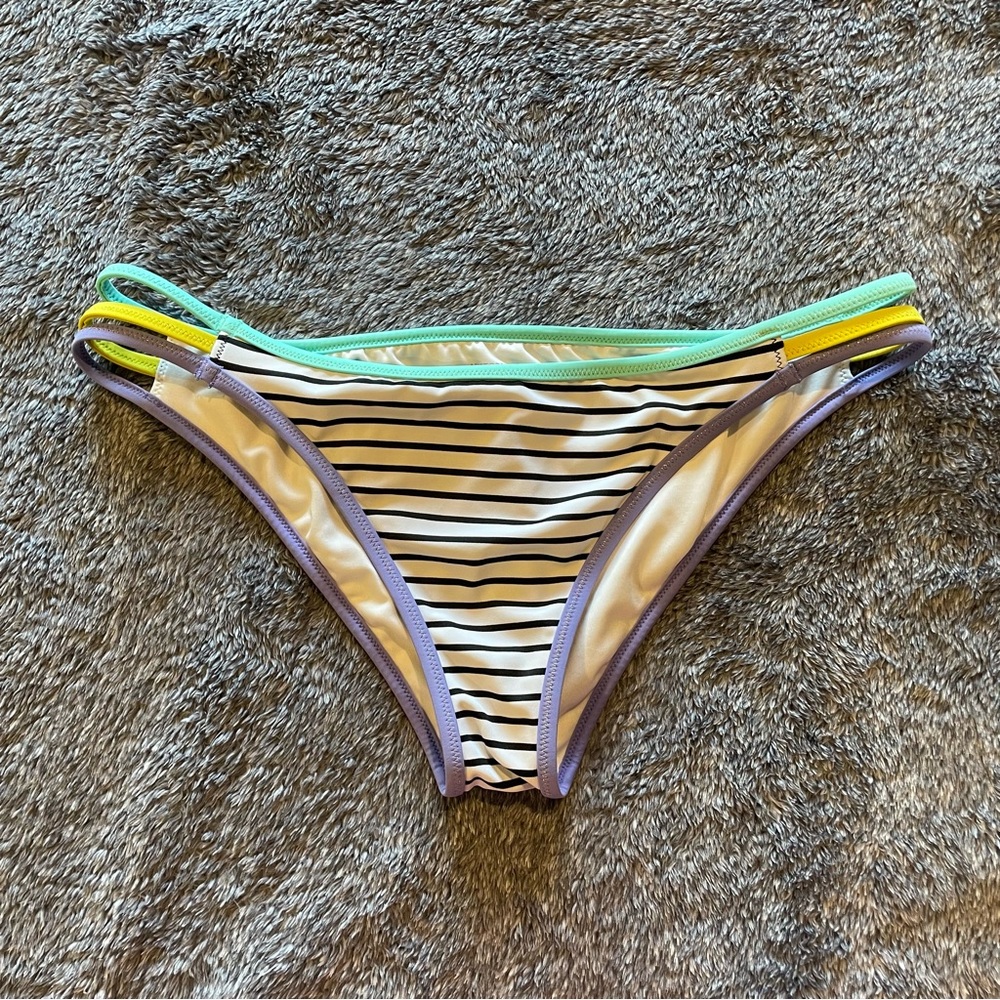 Victoria’s Secret “The Strappy Cheeky” bikini bottom, size Large